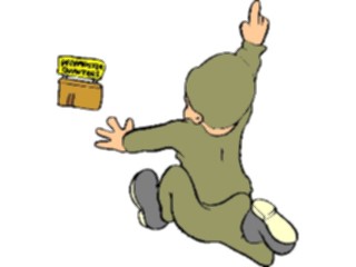 Sticker Custom Preview Image #088736 Military Cartoons Getting Paid