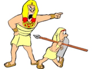 Sticker Custom Preview Image #088742 Military Cartoons Giving Orders Egyptian
