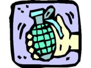 Sticker Custom Preview Image #088751 Military Cartoons Grenade2