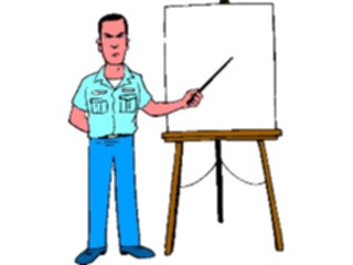 Sticker Custom Preview Image #088764 Military Cartoons Instructor1