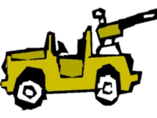 Sticker Custom Preview Image #088768 Military Cartoons Jeep