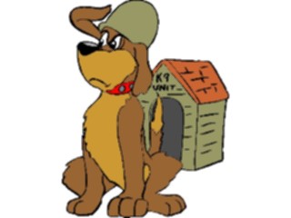 Sticker Custom Preview Image #088771 Military Cartoons K9 Soldier
