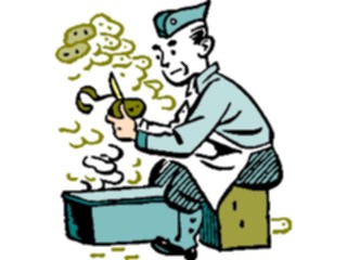 Sticker Custom Preview Image #088773 Military Cartoons K P Duty2