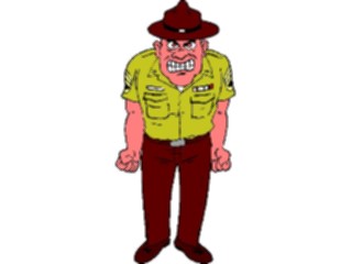 Sticker Custom Preview Image #088782 Military Cartoons Marine