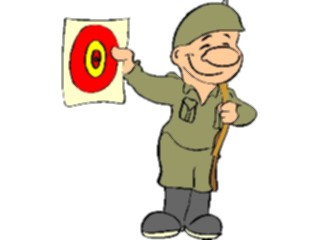 Sticker Custom Preview Image #088783 Military Cartoons Marksman