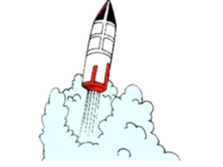 Sticker Custom Preview Image #088791 Military Cartoons Missile2