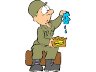 Sticker Custom Preview Image #088811 Military Cartoons Opening Survival Kit