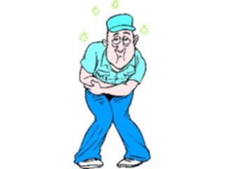 Sticker Custom Preview Image #088845 Military Cartoons Sailor Sea Sick