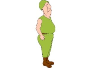 Sticker Custom Preview Image #088872 Military Cartoons Soldier11