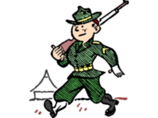 Sticker Custom Preview Image #088873 Military Cartoons Soldier12