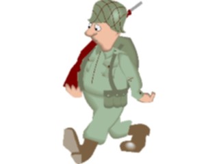 Sticker Custom Preview Image #088881 Military Cartoons Soldier20
