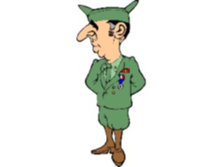 Sticker Custom Preview Image #088882 Military Cartoons Soldier21