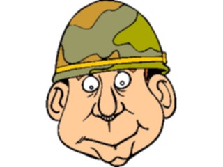 Sticker Custom Preview Image #088883 Military Cartoons Soldier22