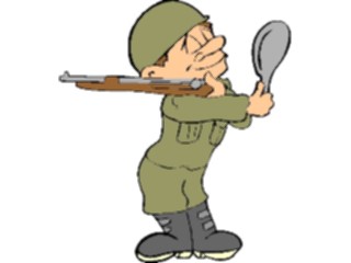 Sticker Custom Preview Image #088945 Military Cartoons Soldier Marksman