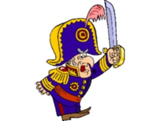 Sticker Custom Preview Image #088994 Military Cartoons Soldierwith Sword