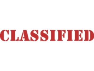 Sticker Custom Preview Image #089086 Military General Classified