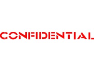 Sticker Custom Preview Image #089089 Military General Confidential