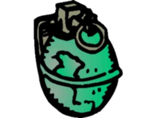 Sticker Custom Preview Image #089109 Military General Grenade5