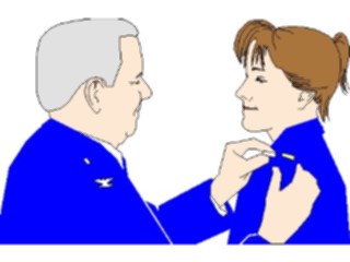 Sticker Custom Preview Image #089144 Military General Military Woman