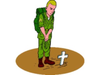 Sticker Custom Preview Image #089147 Military General Mourning