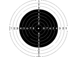 Sticker Custom Preview Image #089202 Military General Target2
