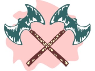 Sticker Custom Preview Image #089251 Military Historical Axes