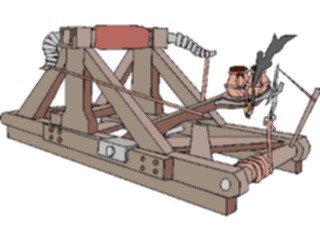 Sticker Custom Preview Image #089289 Military Historical Catapult1