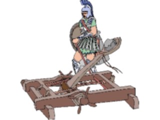 Sticker Custom Preview Image #089293 Military Historical Catapult Greek