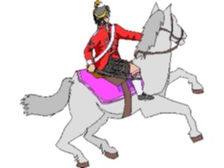 Sticker Custom Preview Image #089300 Military Historical Cavalry English