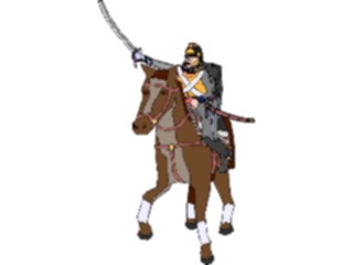 Sticker Custom Preview Image #089304 Military Historical Cavalry Prussian