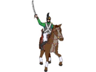 Sticker Custom Preview Image #089305 Military Historical Cavalry Russian