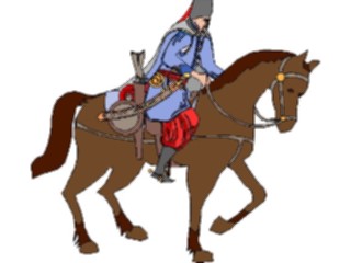 Sticker Custom Preview Image #089307 Military Historical Cossack