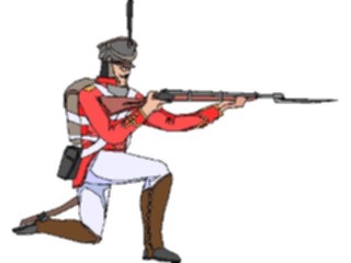 Sticker Custom Preview Image #089345 Military Historical Foot Soldier English