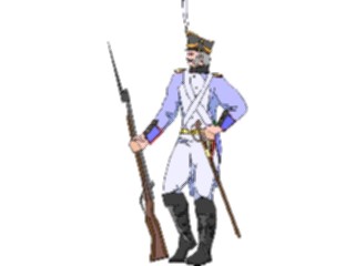 Sticker Custom Preview Image #089346 Military Historical Foot Soldier French