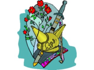 Sticker Custom Preview Image #089485 Military Historical Helmet Sword2