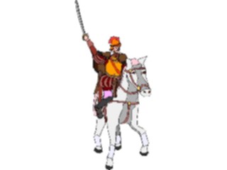 Sticker Custom Preview Image #089488 Military Historical Horseman