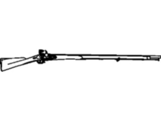 Sticker Custom Preview Image #089512 Military Historical Musket2