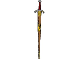 Sticker Custom Preview Image #089680 Military Historical Sword25