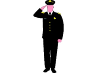 Sticker Custom Preview Image #089783 Military Navy Marines Salute1