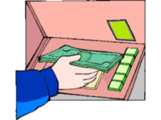 Sticker Custom Preview Image #089894 Money Cartoons Automated Teller2