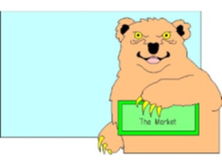 Sticker Custom Preview Image #089904 Money Cartoons Bear Market2