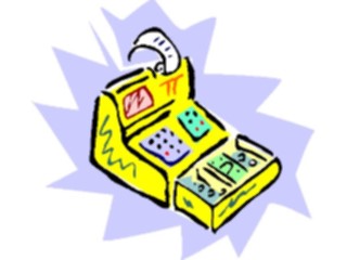 Sticker Custom Preview Image #089933 Money Cartoons Cash Register6