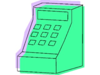 Sticker Custom Preview Image #089935 Money Cartoons Cash Register8