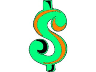 Sticker Custom Preview Image #089968 Money Cartoons Dollar Sign7