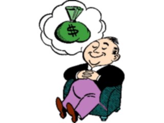 Sticker Custom Preview Image #089981 Money Cartoons Dreamingof Money