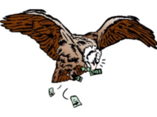 Sticker Custom Preview Image #089983 Money Cartoons Eaglewith Money