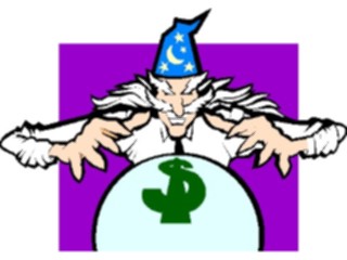 Sticker Custom Preview Image #089999 Money Cartoons Financial Wizard