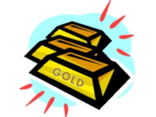 Sticker Custom Preview Image #090011 Money Cartoons Gold Bars