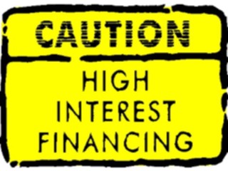 Sticker Custom Preview Image #090017 Money Cartoons High Interest Financing