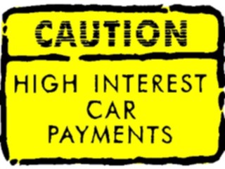 Sticker Custom Preview Image #090019 Money Cartoons High Interest Payments